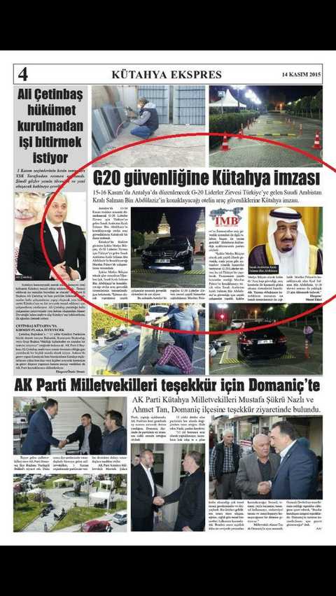 K&uuml;tahya G&uuml;venlik IMB  G-20